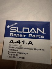 Sloan A-41-A: Water Closet Flushometer Repair Drop-In Kit picture