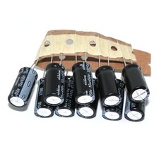 10x 450V10UF Nichicon Aluminum Electrolytic Capacitors 10uf mfd 450V 10x20mm picture