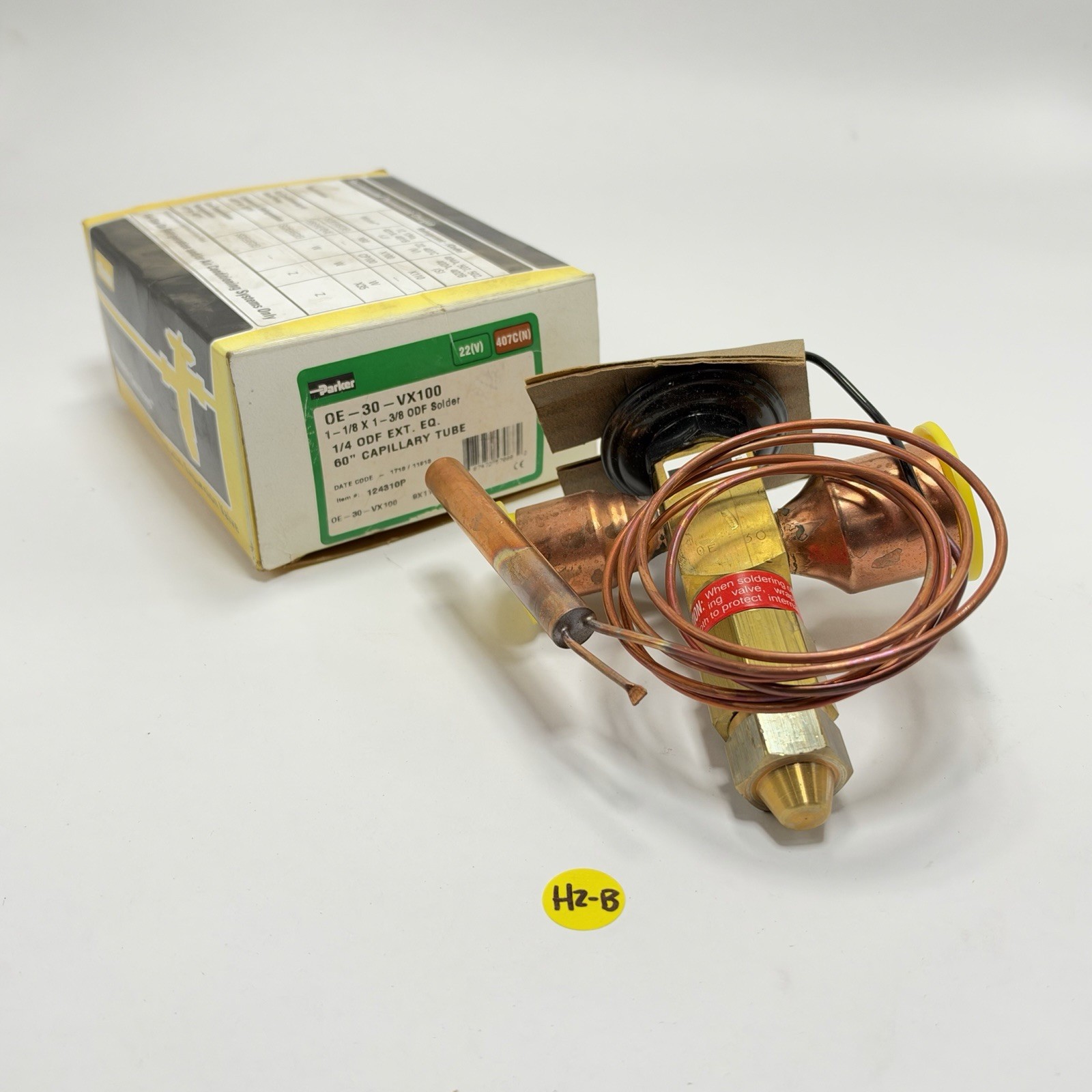 Parker-Sporlan 124310P OVE-30-VX100 1 1/8 Parker-Sporlan 124310P OVE-30-VX100 1 1/8
