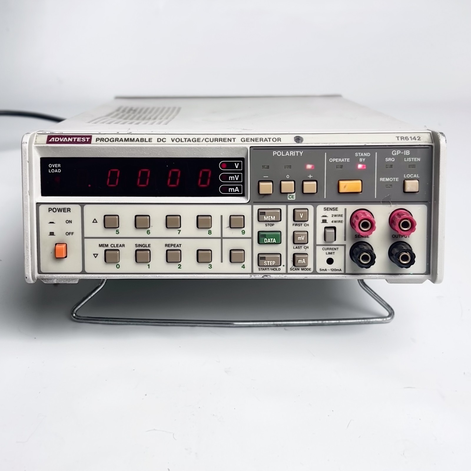 ADVANTEST Takeda Riken TR6142 PROGRAMMABLE DC Voltage/Current Generator ADVANTEST Takeda Riken TR6142 PROGRAMMABLE DC Voltage/Current Generator