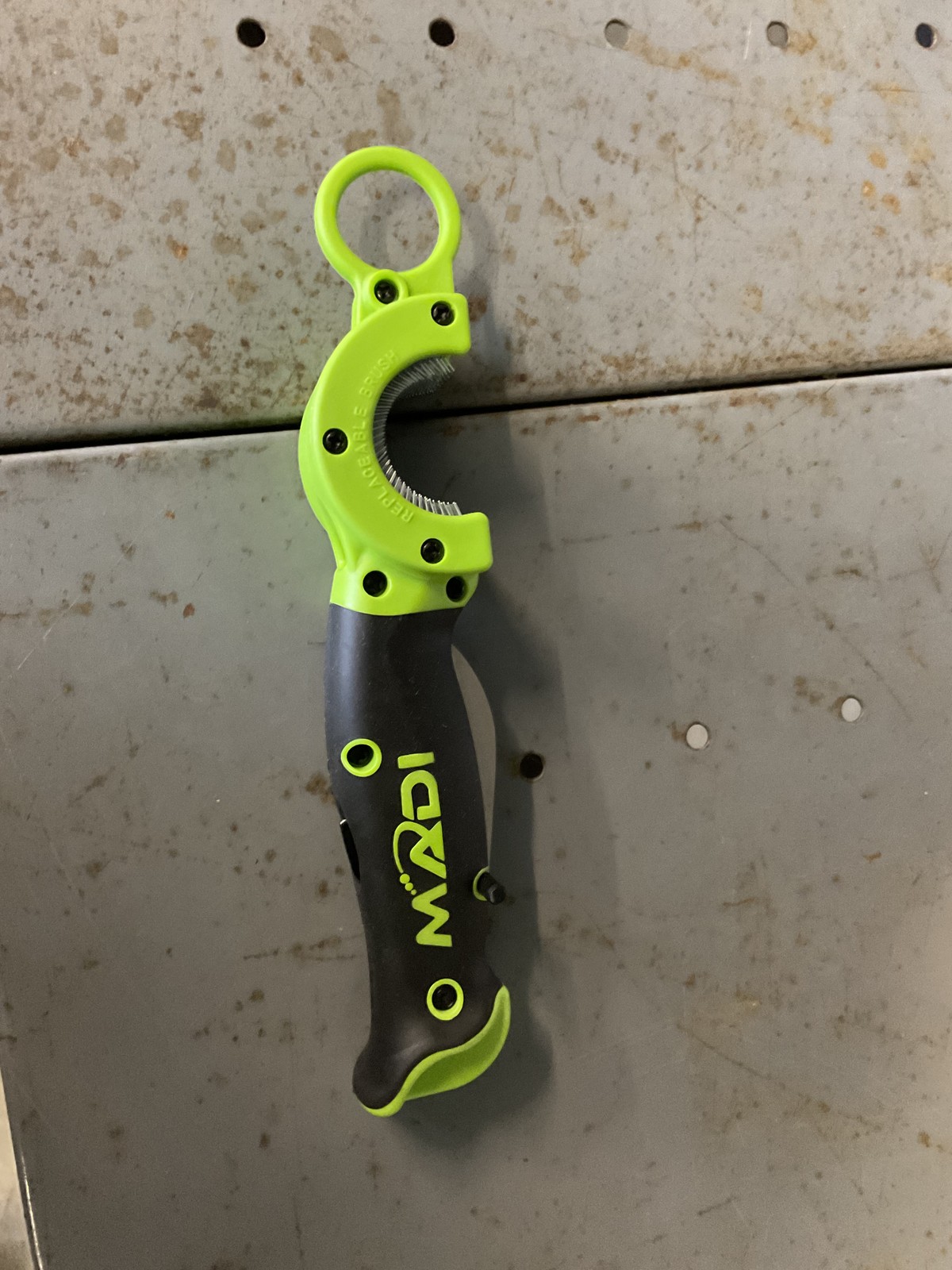 MADI Wire Conductor Cleaning Brush Knife Up To 1000 MCM Green Electrical Tool