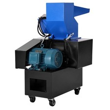 Uimoso Plastic Shredder Crusher 2.2KW Granulator Recycling Machine 220V 3-Phase picture