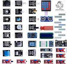 ELEGOO 37-In-1 Sensor Modules Kit with Tutorial Compatible with Arduino picture