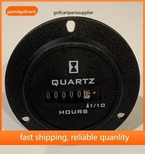 QUARTZ TRUMETER 732-0004 Hour Meter 3 Hole Round NEW picture