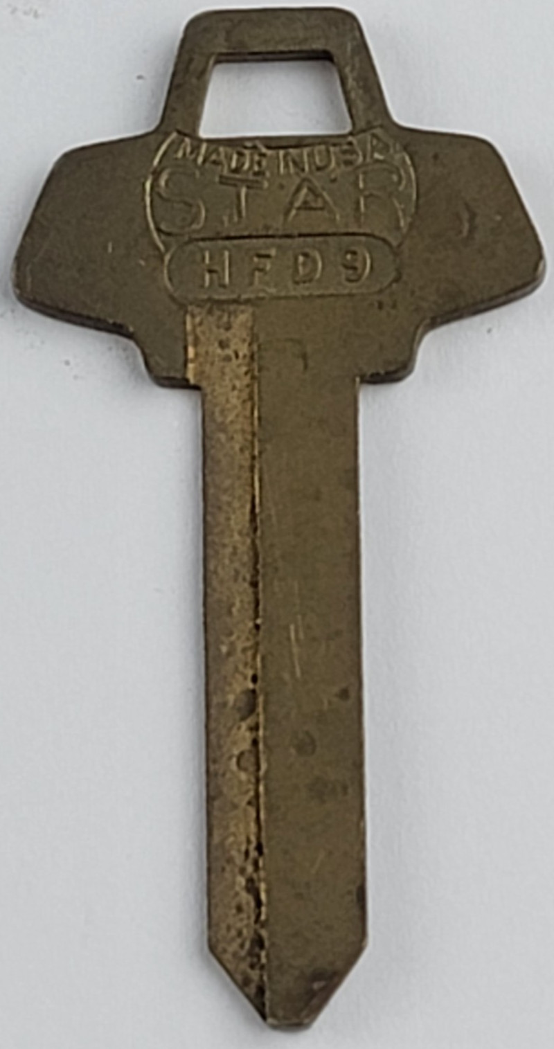 Ford Galaxie 500 LTD 1965 1966 Key Blank STAR HFD9 1127FD 127FD NOS Ford Galaxie 500 LTD 1965 1966 Key Blank STAR HFD9 1127FD 127FD NOS
