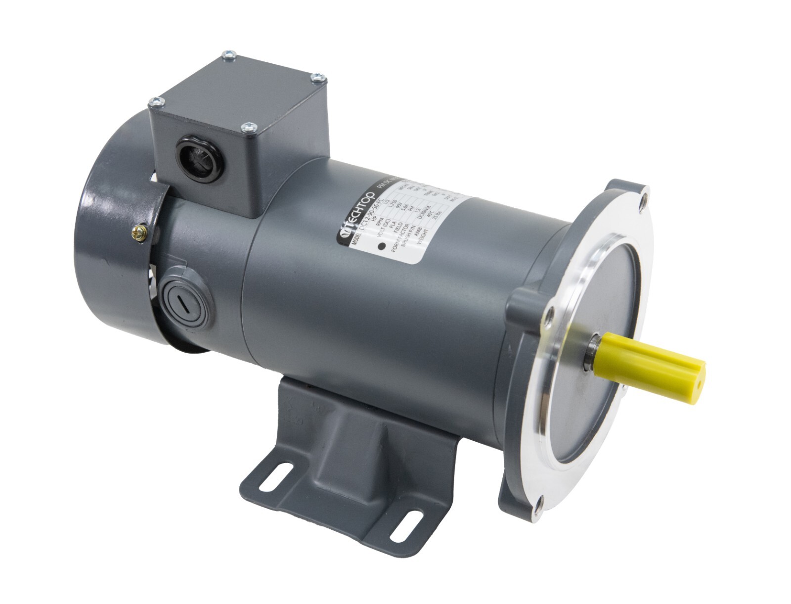 Techtop Electric Motor 1/2 HP 1750 Rpm 90 VDC 56C TEFC Replaces CD3450 098000.00 Techtop Electric Motor 1/2 HP 1750 Rpm 90 VDC 56C TEFC Replaces CD3450 098000.00