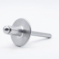 Large Flange Pop Rivets Aluminum Dome Head Open End Blind All Sizes & Qtys picture