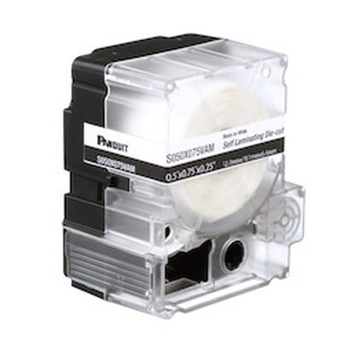 Panduit S050X125VAM Self-Laminating Label Cassette 0.5x1.25