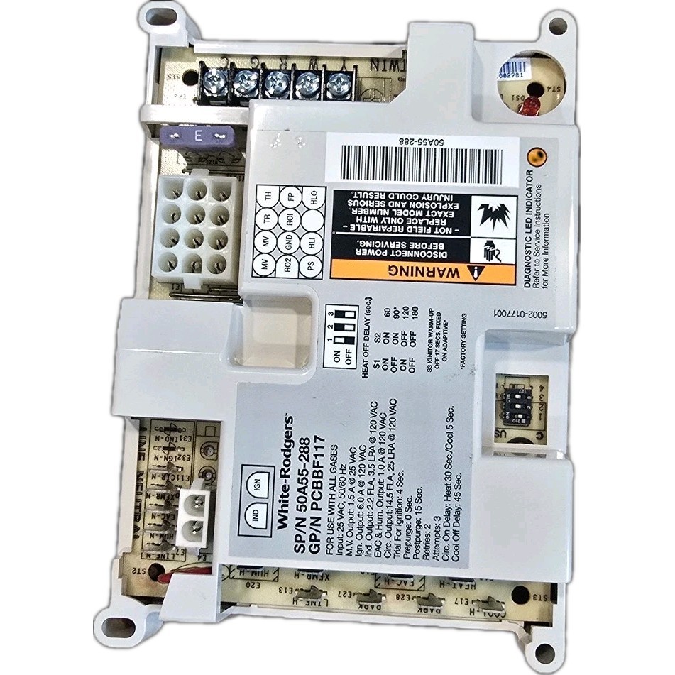 PCBBF117 New - upgraded replacement furnace control board PCBBF117 New - upgraded replacement furnace control board