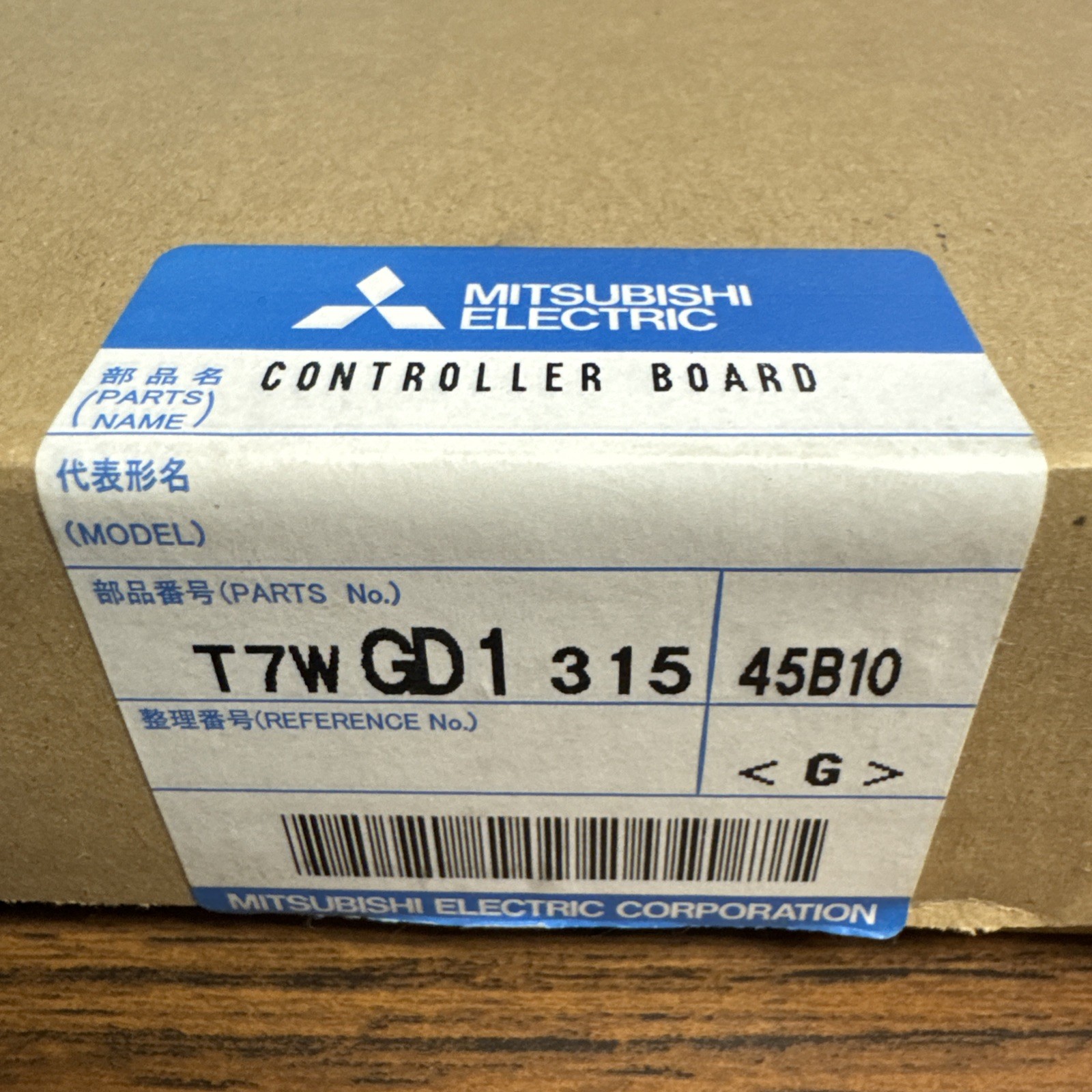Mitsubishi T7W GD1 315 Controller Circuit Board Mitsubishi T7W GD1 315 Controller Circuit Board