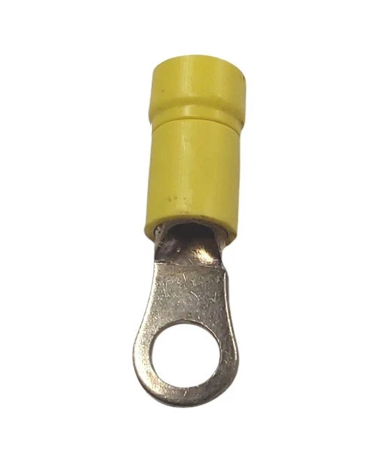 NEW (500) Thomas & Betts KV10-10R-D Vinyl Insulated Ring Terminal Wire Connector NEW (500) Thomas & Betts KV10-10R-D Vinyl Insulated Ring Terminal Wire Connector