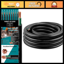 14/3 SOOW 10FT Power Cable, 14 AWG 600V Extension Cord for Welder, Generator, EV picture
