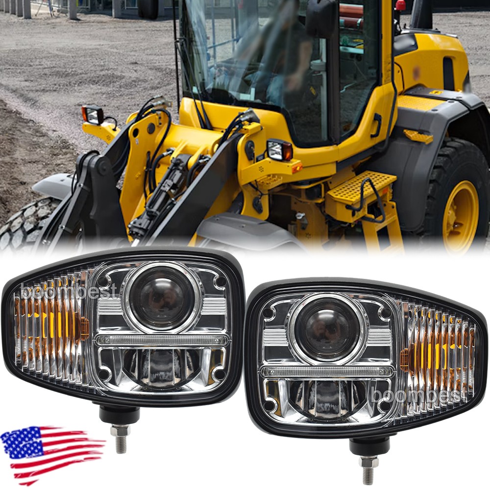 LED Headlights Flood/Spot Beam For Volvo Loader G900 L60E L70E L90E L110E L120E LED Headlights Flood/Spot Beam For Volvo Loader G900 L60E L70E L90E L110E L120E