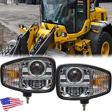 LED Headlights Flood/Spot Beam For Volvo Loader G900 L60E L70E L90E L110E L120E picture