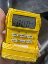 Canberra MRAD-113 UltraRadiac Plus Radiation Detector w/ Holster Parts Powers On picture