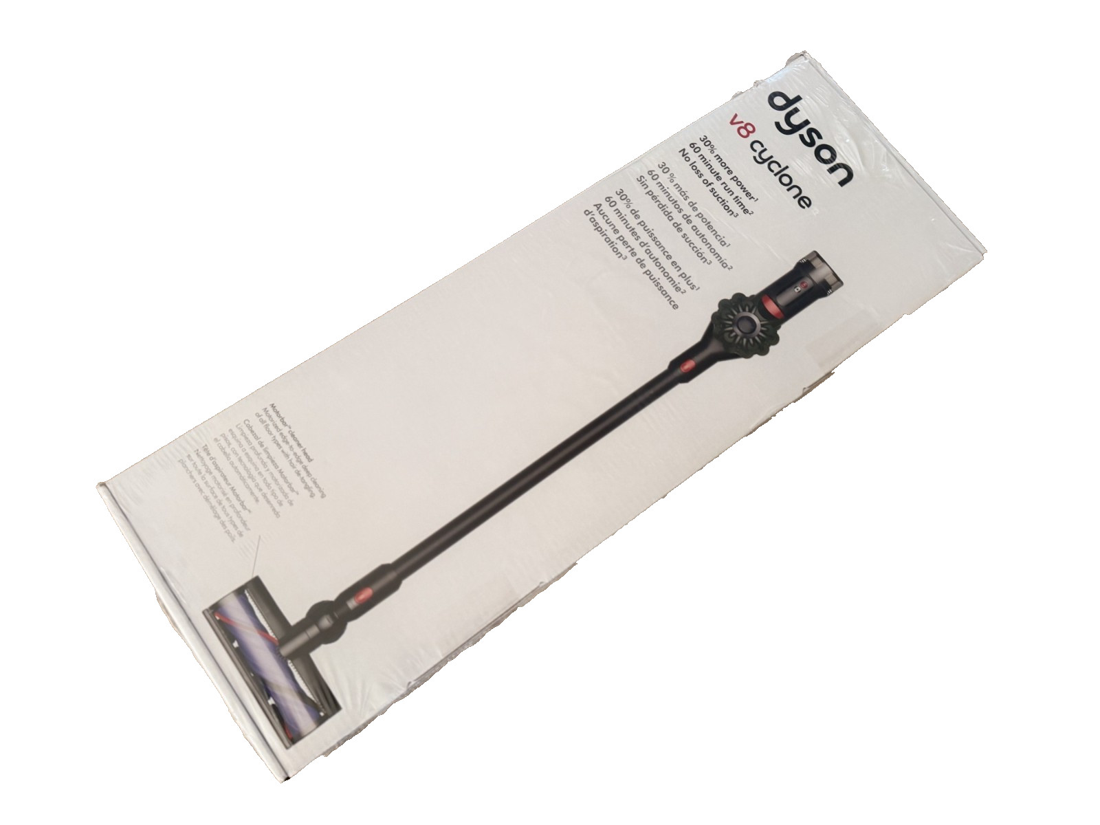 New Dyson V8 Cyclone Cordless Pet Stick Vacuum Cleaner with Wall Dock New Dyson V8 Cyclone Cordless Pet Stick Vacuum Cleaner with Wall Dock