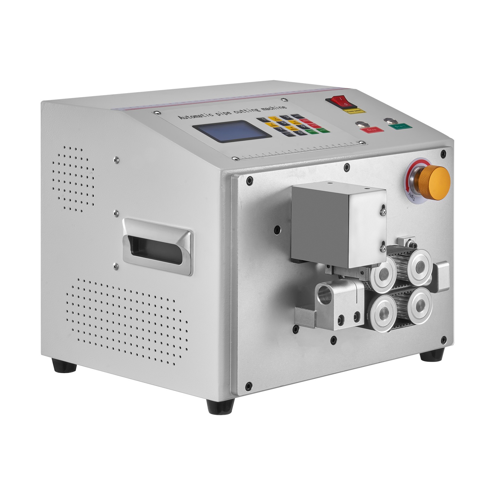 Uimoso Automatic Heat-Shrink Tube Cutting Machine with LCD Screen Uimoso Automatic Heat-Shrink Tube Cutting Machine with LCD Screen