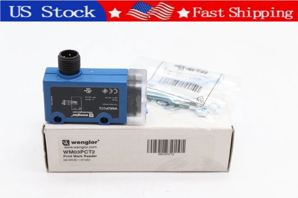 1PCS New Wenglor WM03PCT2 Photoelectric Sensors WM03PCT2 US Sotck  Fast delivery