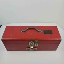 Vintage Proto Professional Tools, Red Metal Tool Box picture