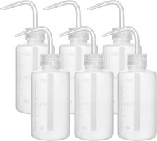 6-Pack 250ml Squeeze Bottles for Liquids, LDPE Plastic Safety Squirt Bott picture