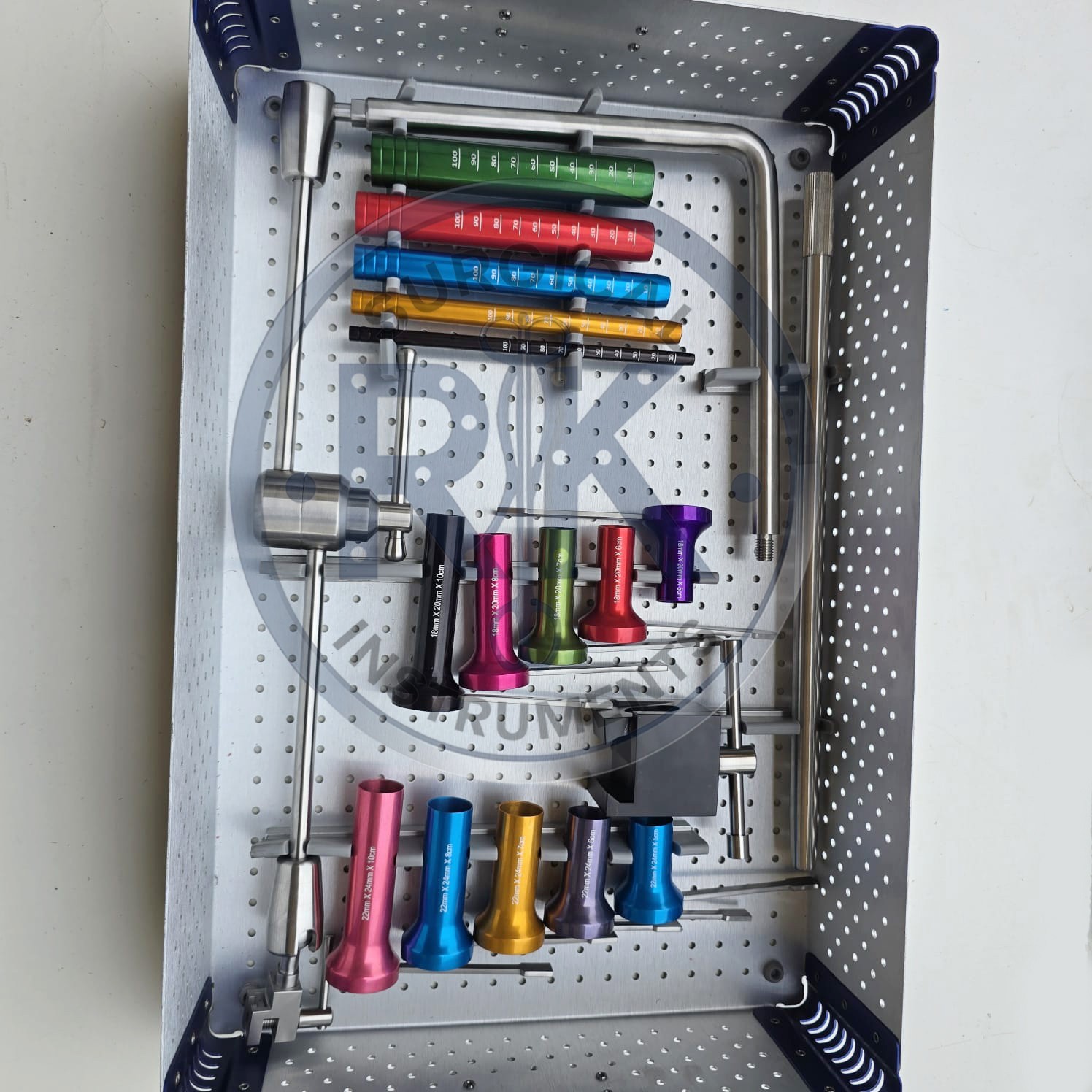 Premium Mis Tubular Retractor Spine Instruments With Sterilization Case Premium Mis Tubular Retractor Spine Instruments With Sterilization Case