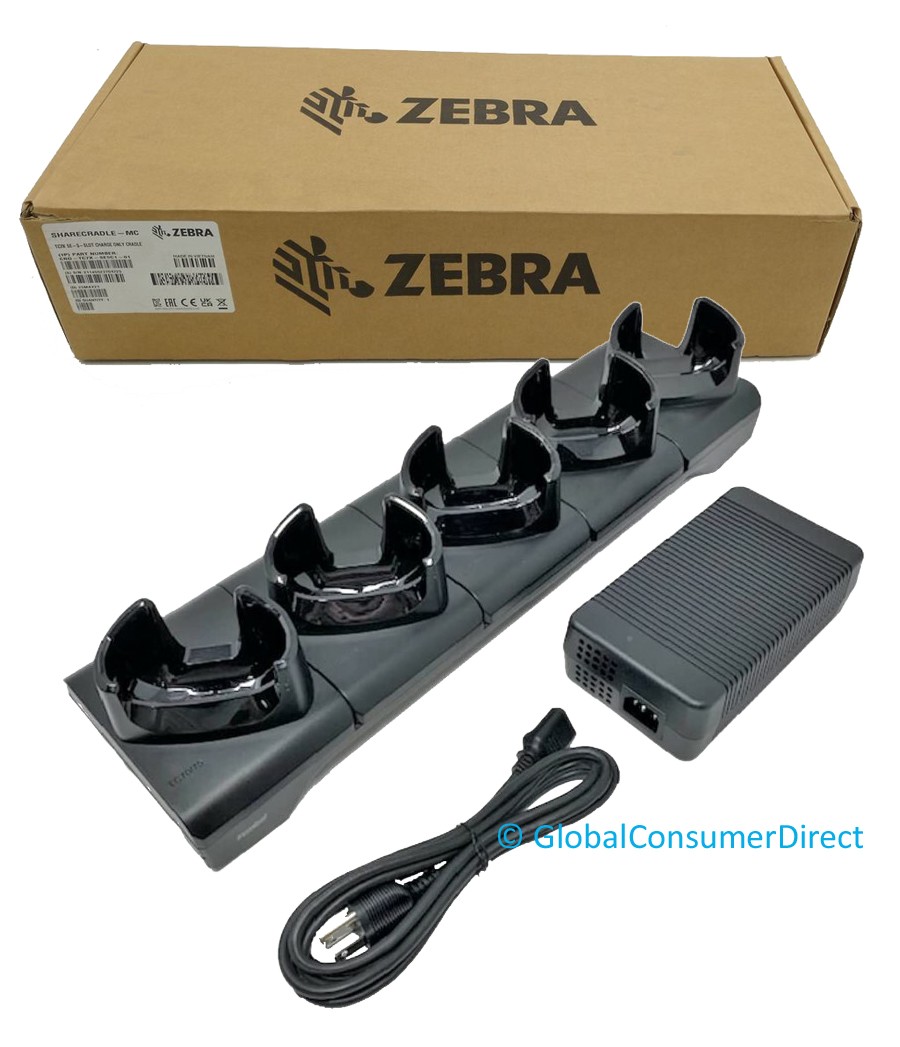 New in Box Zebra TC70 TC72 TC75 TC77 5-Slot Charger Cradle Kit CRD-TC7X-SE5C1-01
