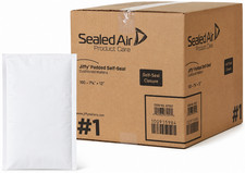 100packs Sealed Air Jiffy Cushioned Shipping Bubble Mailer, #2 8.5