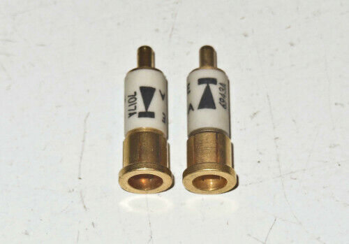 TWO Opposite Polarity 1N23WE Microwave Diodes