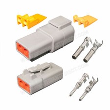 2 Pin Deutsch DTP DTP04-2P DTP06-2S waterproof electrical connector kit picture