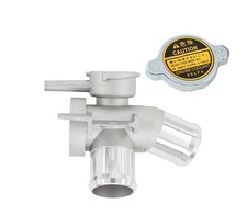 MOTOKU Upgraded Aluminium Upper Engine Radiator Coolant Filler Neck w/Cap picture