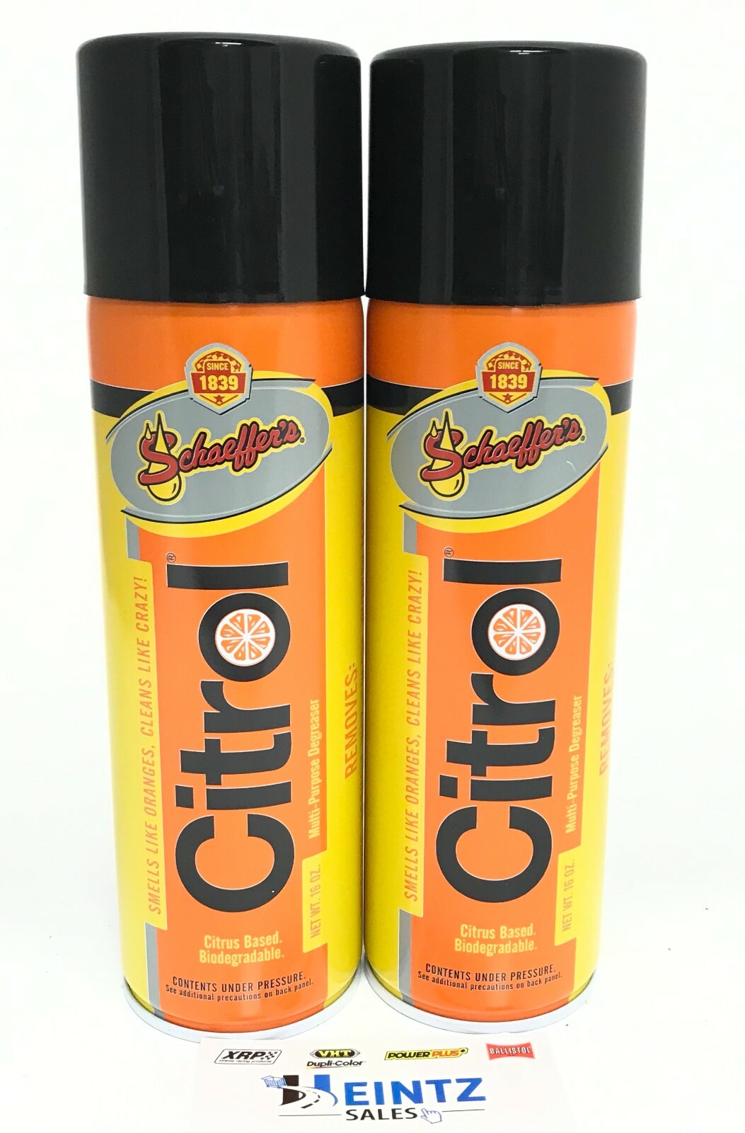 Schaeffer's Citrol 266 -2 PACK Aerosol Multi-purpose Degreaser & Cleaner - 16oz Schaeffer's Citrol 266 -2 PACK Aerosol Multi-purpose Degreaser & Cleaner - 16oz