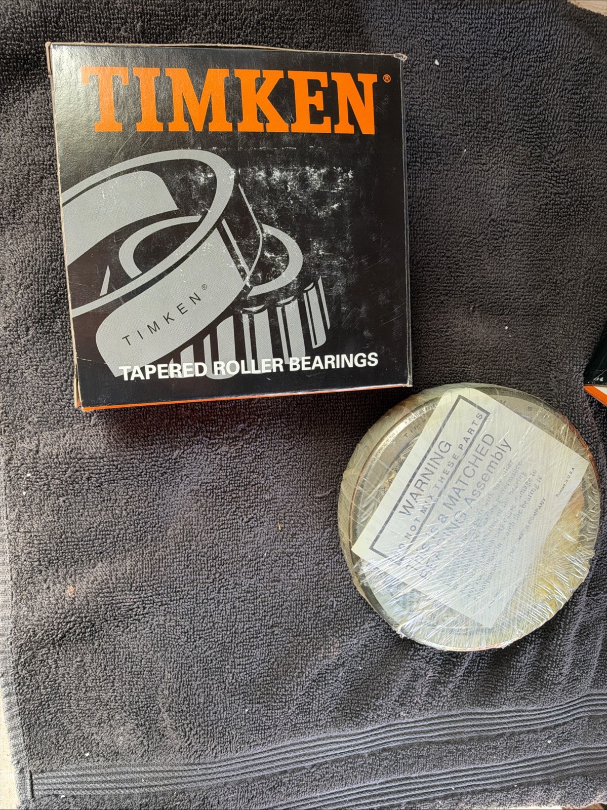 9 Timken 575/572 Class 00 Tapered Roller Bearings – Bulk Lot – NOS
