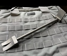 RARE 12in Military Contract Titanium EDC Halligan Bar Police Tool Entry Pry LE picture