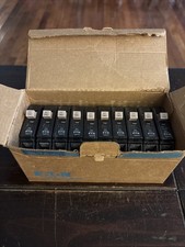 New box of 10 Eaton CHF120 Single Pole 20 Amp 120/240 Volt Circuit Breaker picture