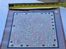 Historical Semiconductor Mask  Rare Vintage Find from Bay Area picture