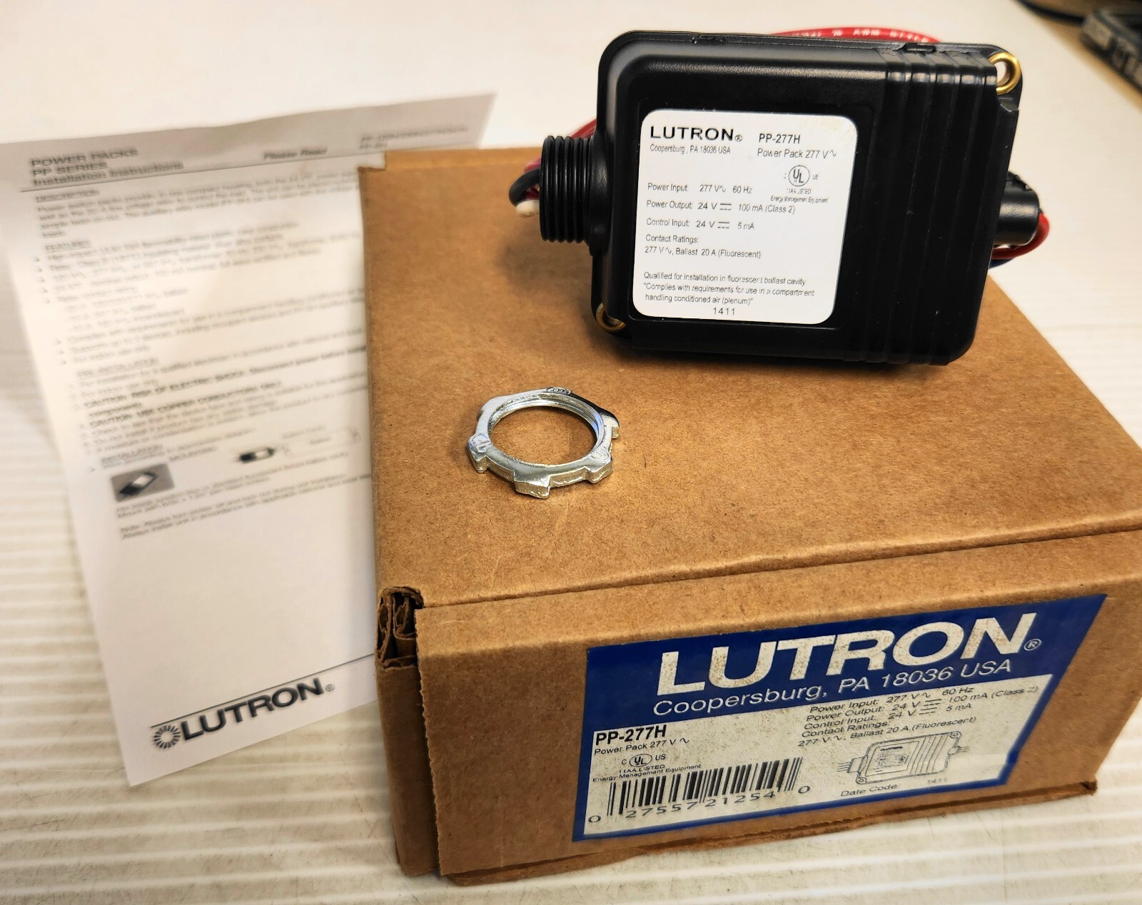 Lutron PP-277H Power Pack 277V
