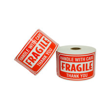 3x5-inch Fragile Handle w Care Shipping Labels Stickers 4 Rolls of 250 Each picture