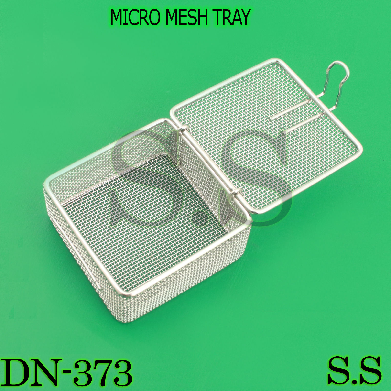 Micro Mesh Tray 7.5 x 7.5 x 3.5 Cm Perforated Mesh Box DN-373