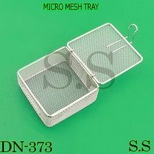 Micro Mesh Tray 7.5 x 7.5 x 3.5 Cm Perforated Mesh Box DN-373 picture