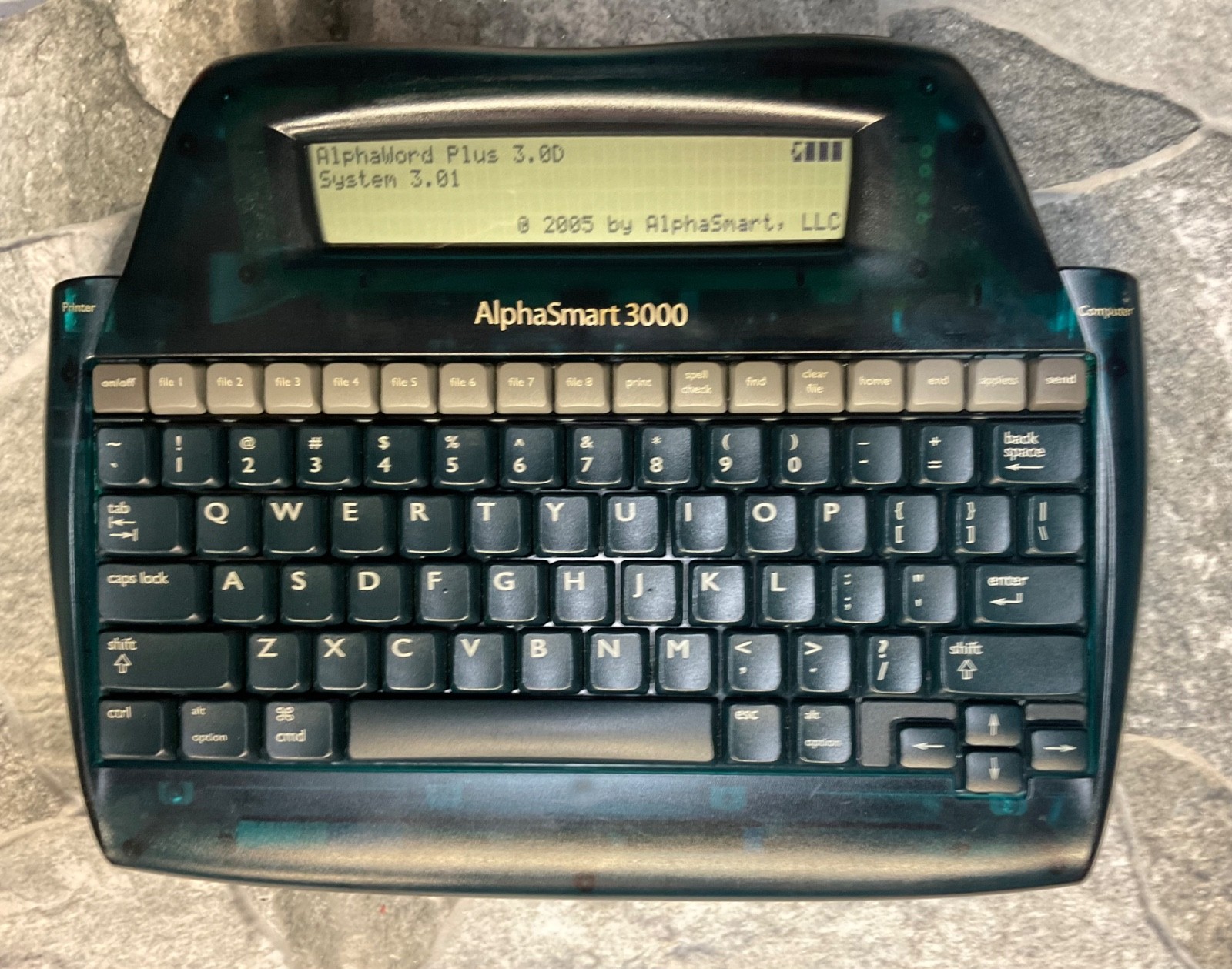 TESTED INSPECTED UPDATED AlphaSmart 3000 ~ USB CABLE ~ ALL BATTERIES REPLACED