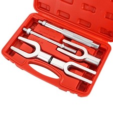 5PCS Ball Joint Separator Kit, Pickle Fork, Tie Rod & Pitman Arm Remover Tool picture