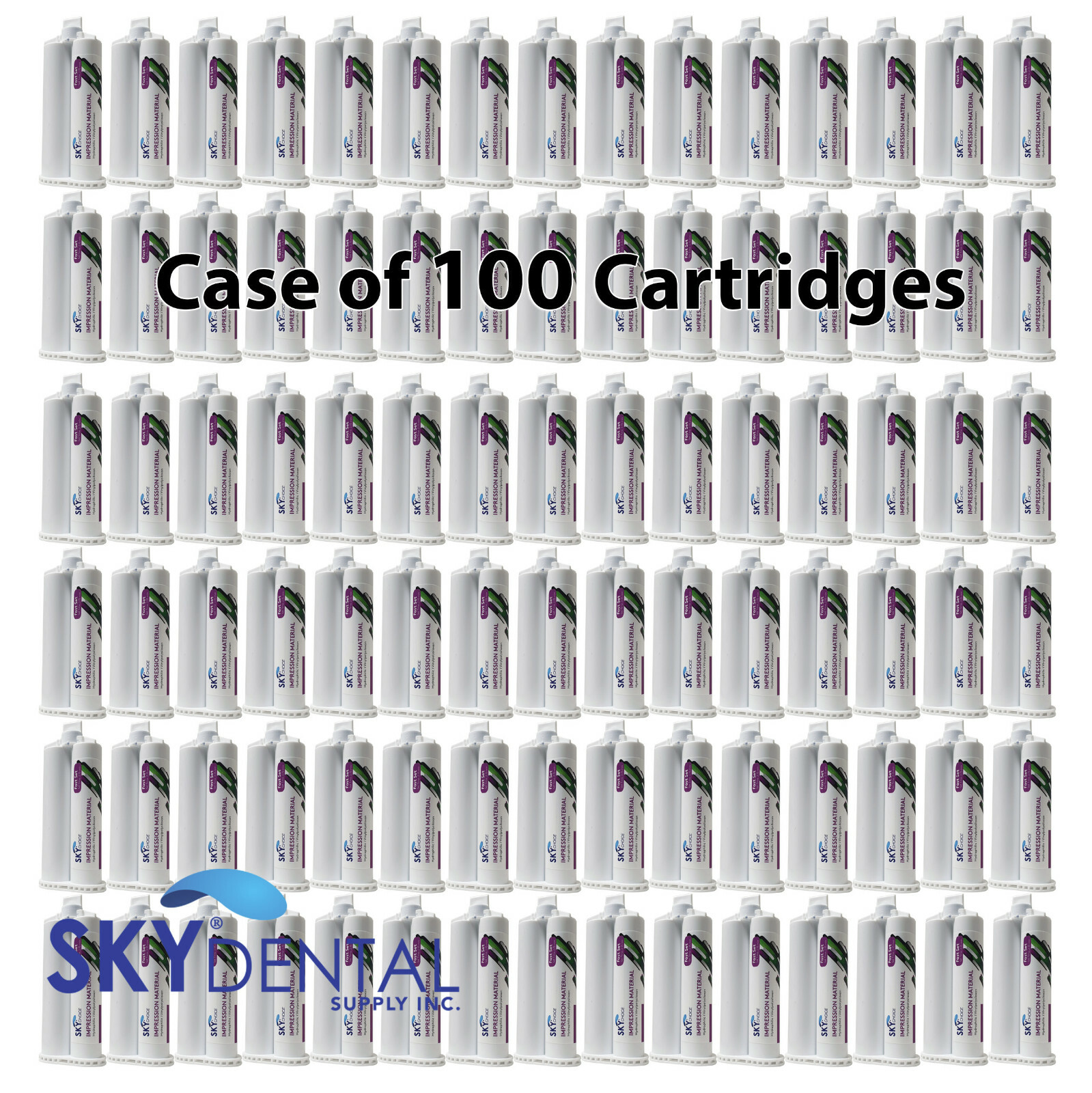 100 x FAST SET Dental VPS Impression Material 50ml Cartridges MEDIUM LIGHT HEAVY 100 x FAST SET Dental VPS Impression Material 50ml Cartridges MEDIUM LIGHT HEAVY