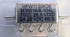 Lot of 20 TE CII HFW1130K06 M39016/6-104L Hermetic Relay DPDT 26.5V 2A NOS picture