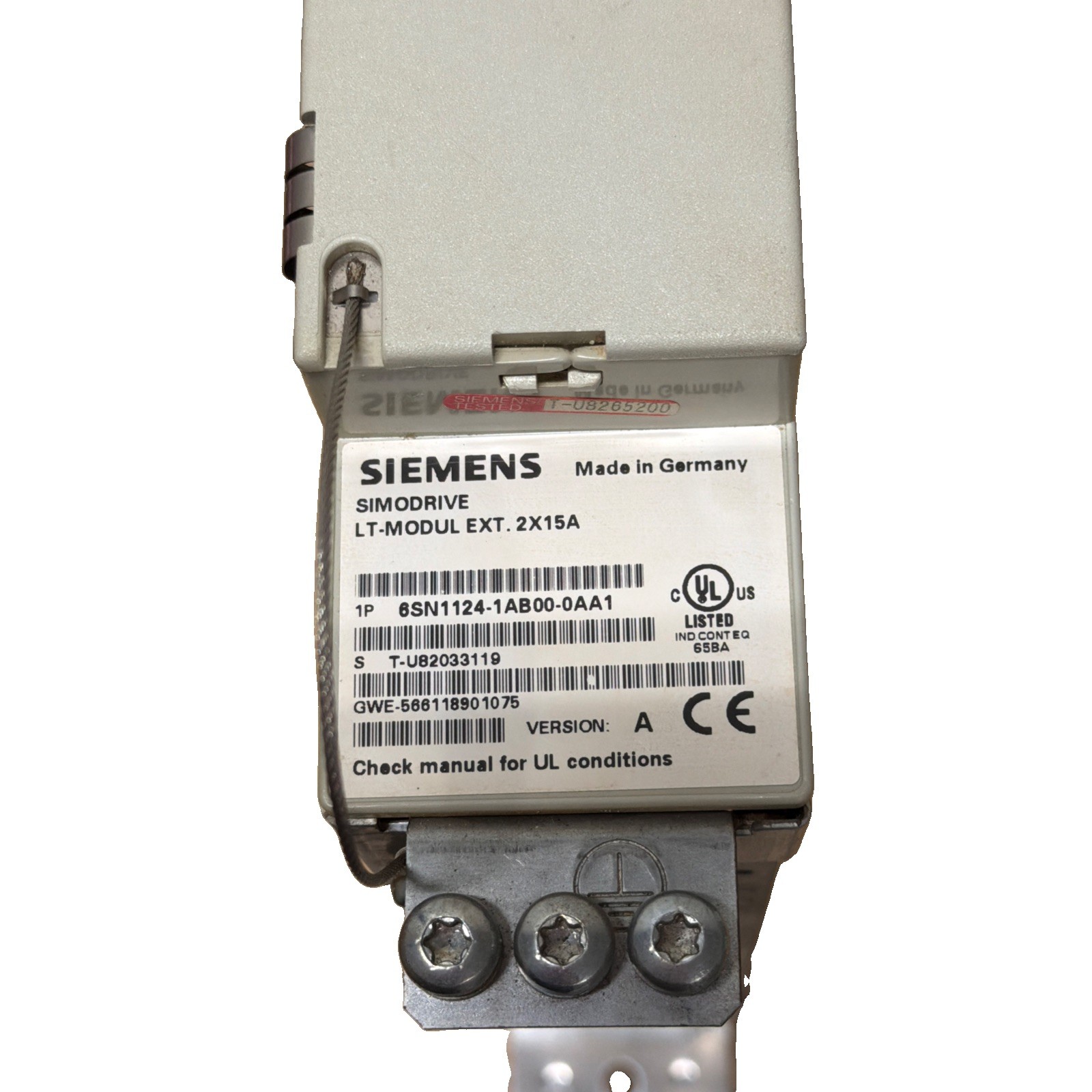 Siemens Simodrive LT-Modul 6SN1124-1AB00-0AA1