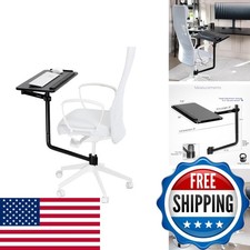 VIVO Black Office Chair Mounted 26 x 12 Keyboard Tray MOUNT-KB08C picture