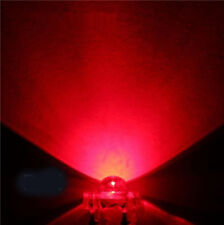 US Stock 100pcs 5mm Red Piranha Superflux LED Dome Wide Angle Bright Leds 4-Pin picture