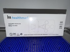 Healthmark IPC002 Hinged Instrument Protector Cards Medium Box of 100 New picture