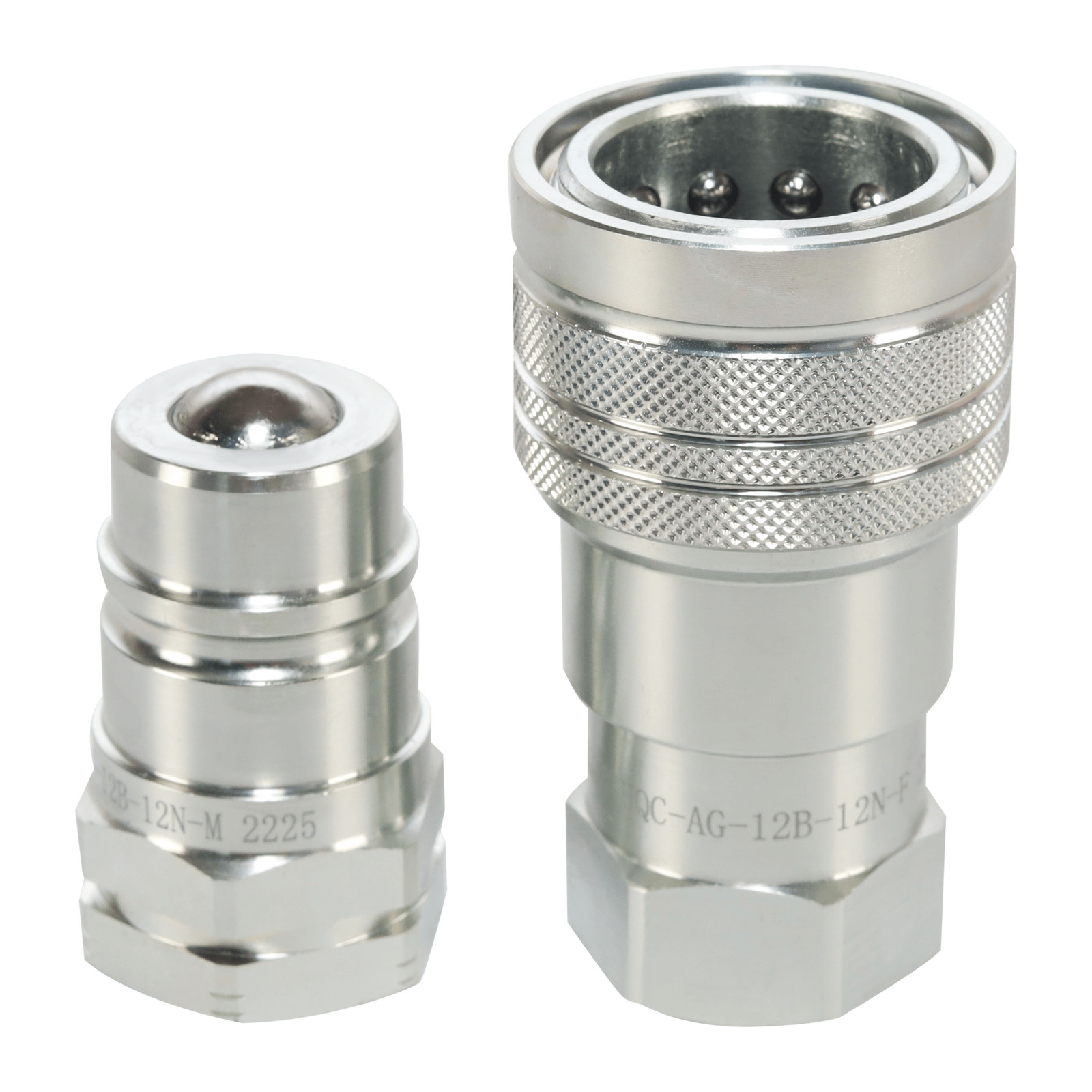 3/4″ AG Hydraulic Quick Couplers Set - 3/4″ NPT Thread 3/4″ AG Hydraulic Quick Couplers Set - 3/4″ NPT Thread