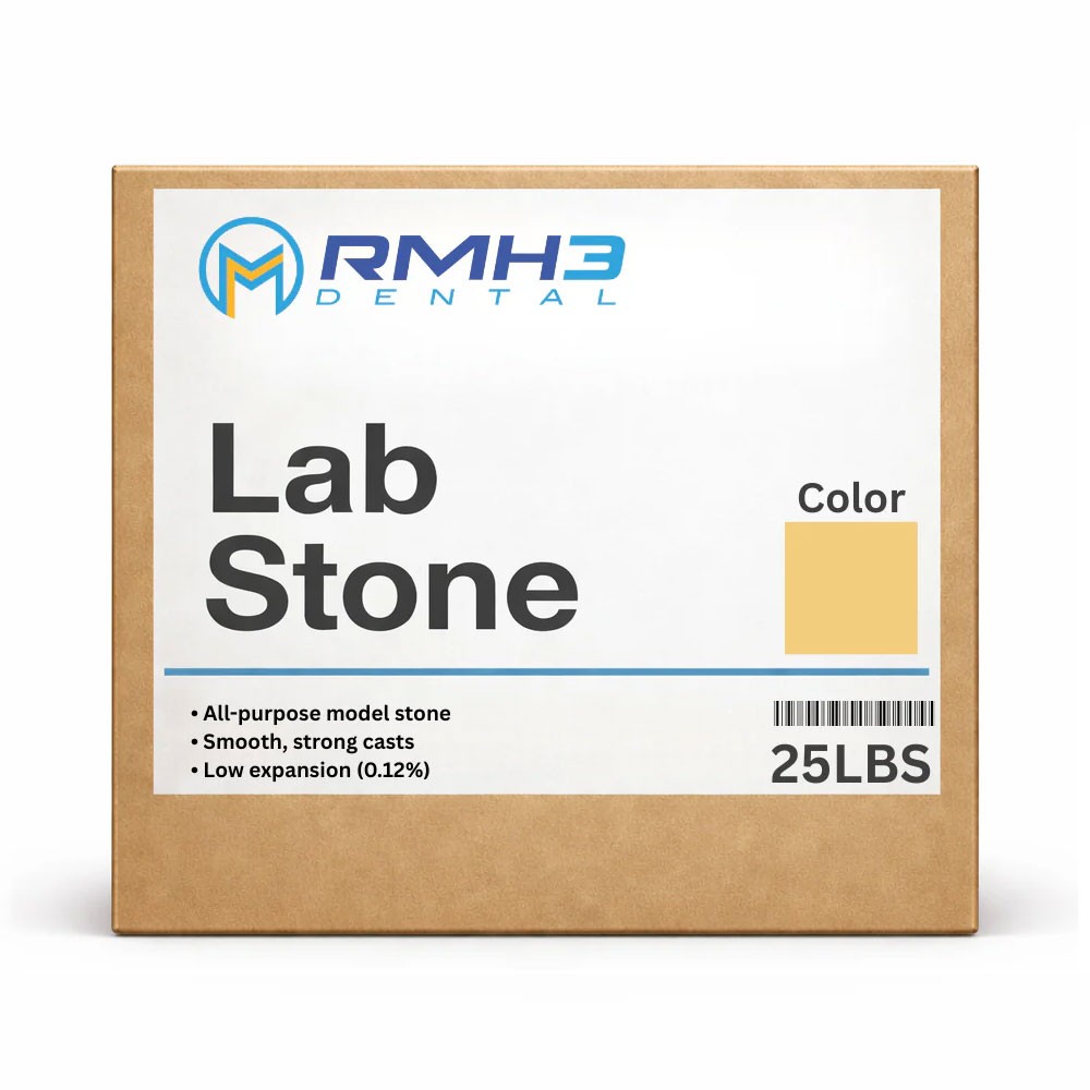 RMH3 Dental Yellow All-Purpose Model Stone, Regular Set, 25Lb., 1/Pk RMH3 Dental Yellow All-Purpose Model Stone, Regular Set, 25Lb., 1/Pk