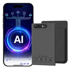 AI Smart Voice Recorder, 64GB 1000+ Hours Audio Recorder with AI Transcription picture